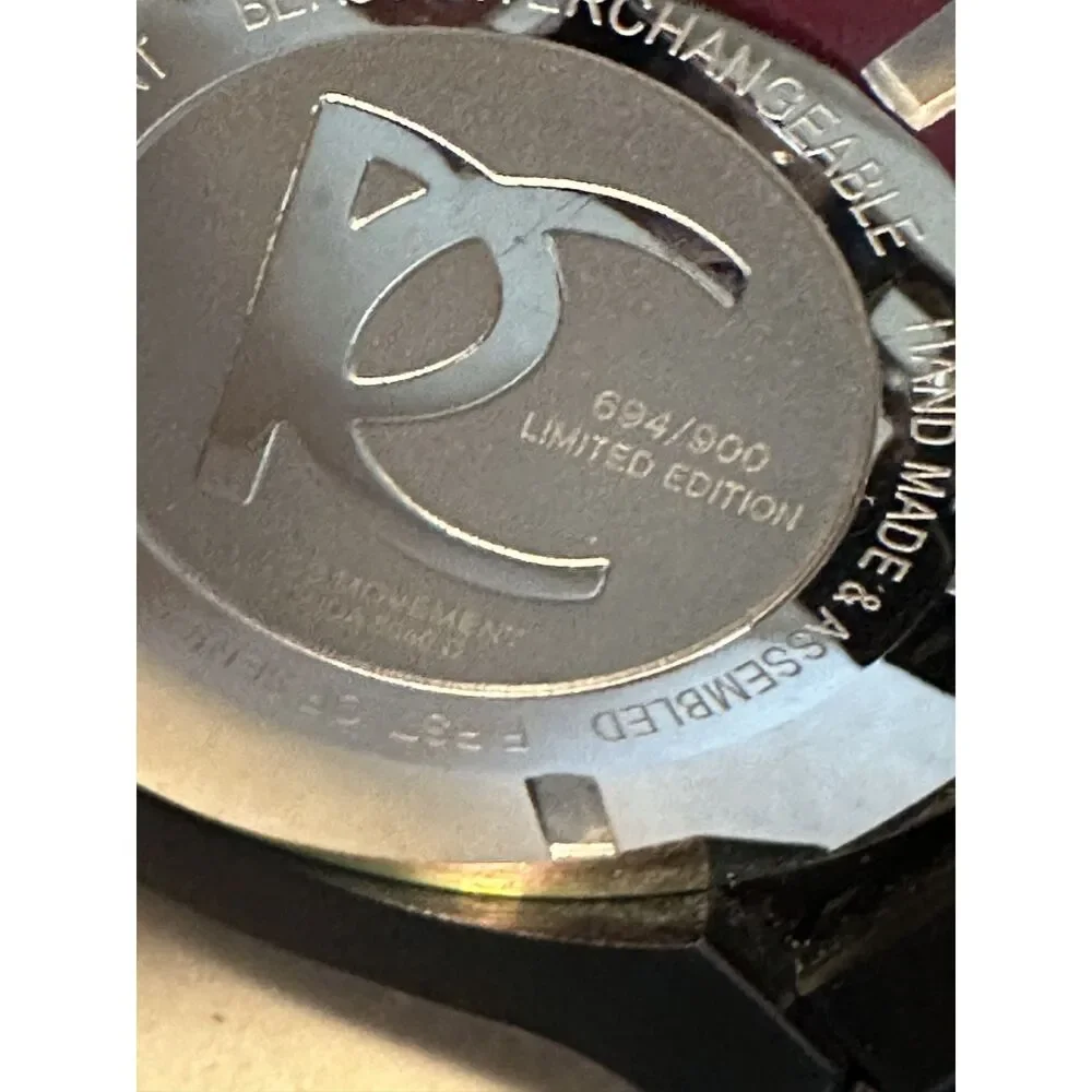 Renato The Beast Limited Edition Black Chronograph Watch 694/900 Swiss